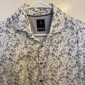 Floral button down shirt
